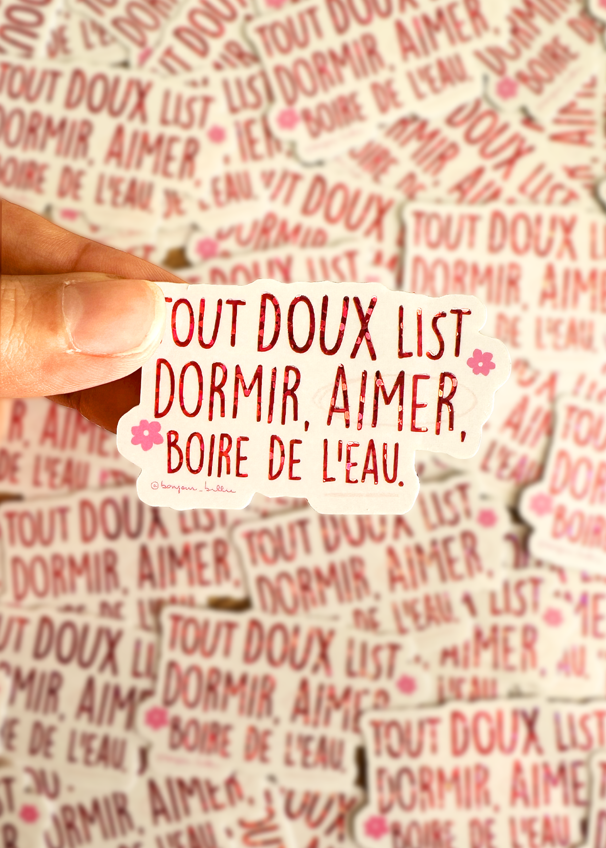 Sticker Tout Doux List