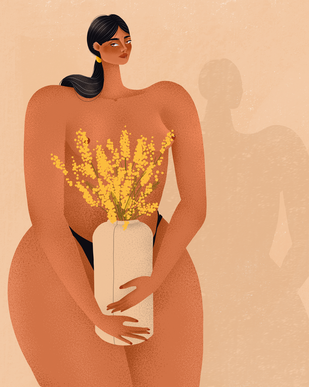 Mimosa, Vase of Love
