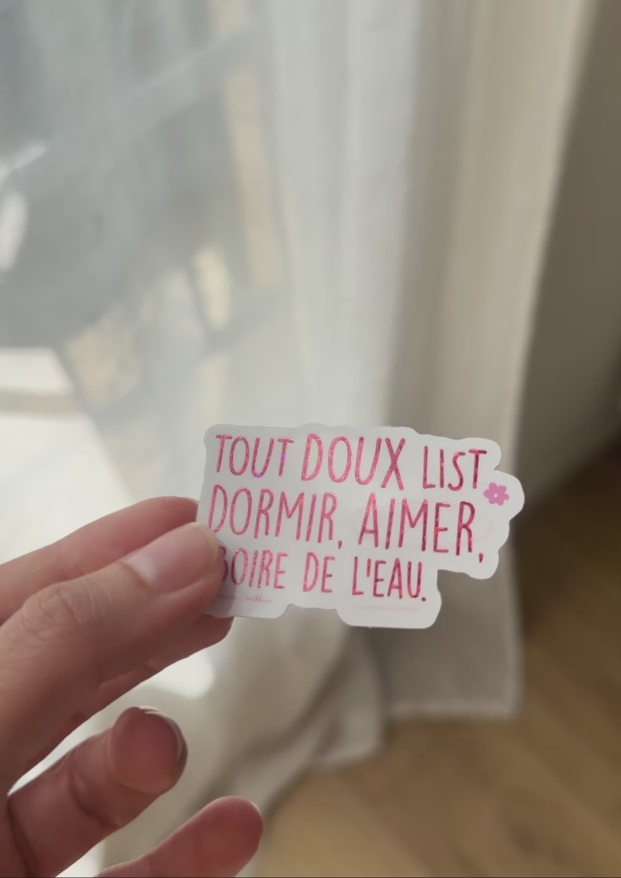 Sticker Tout Doux List