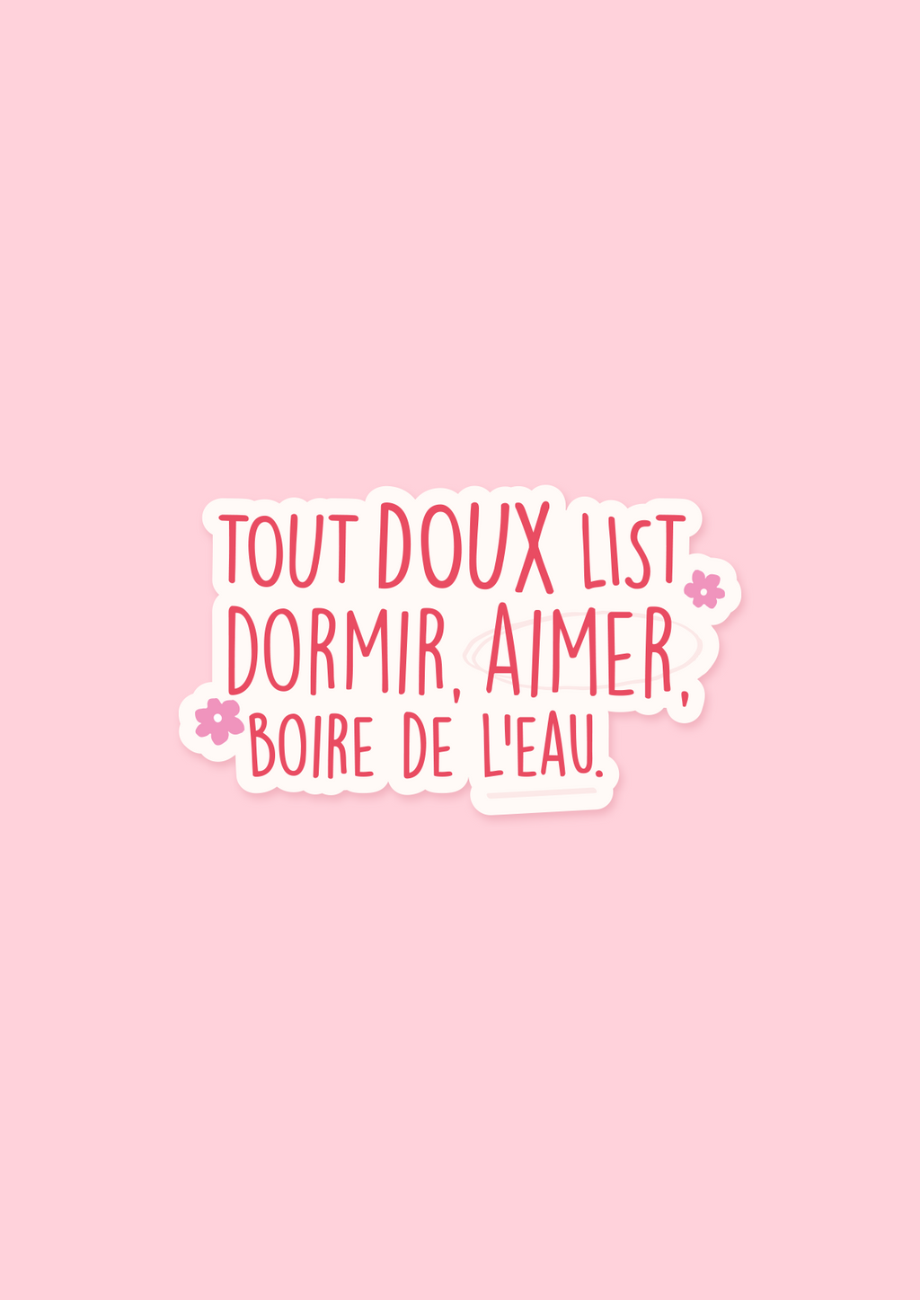Sticker Tout Doux List