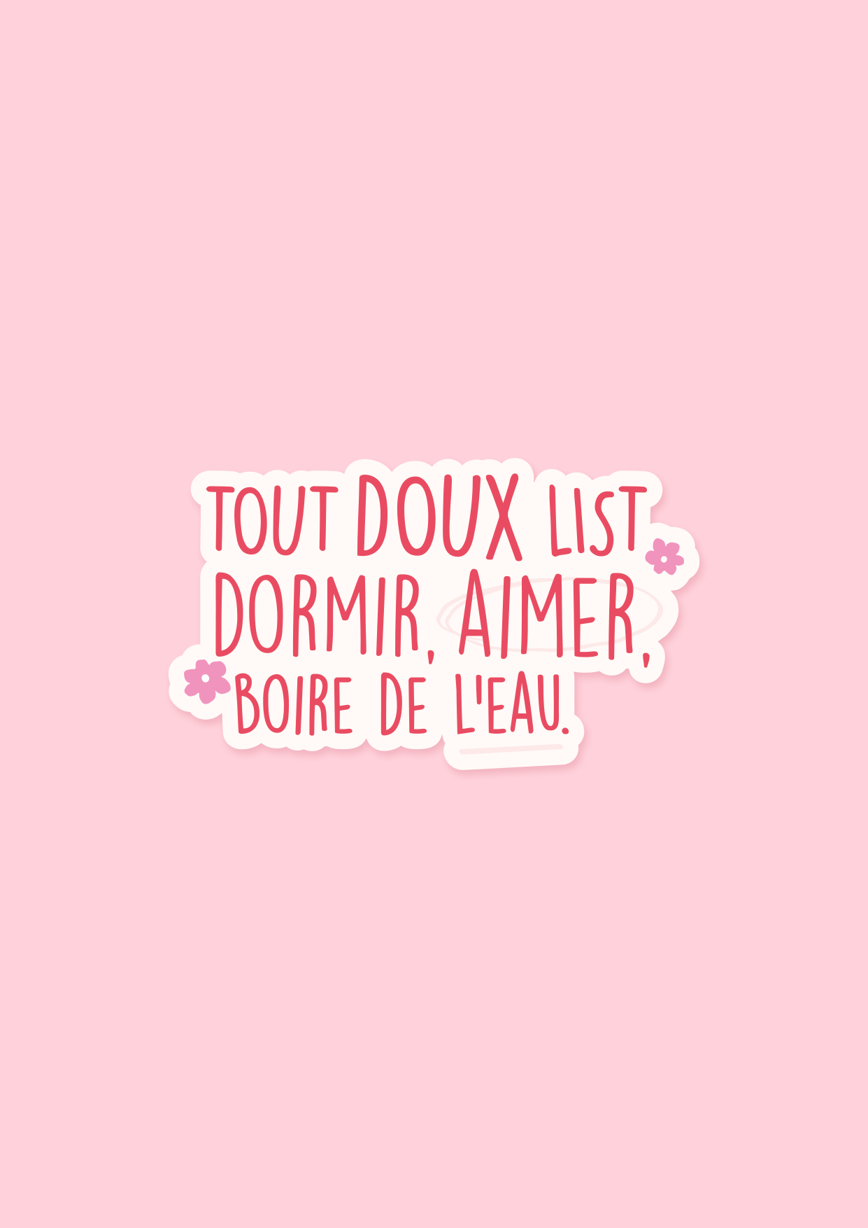 Sticker Tout Doux List